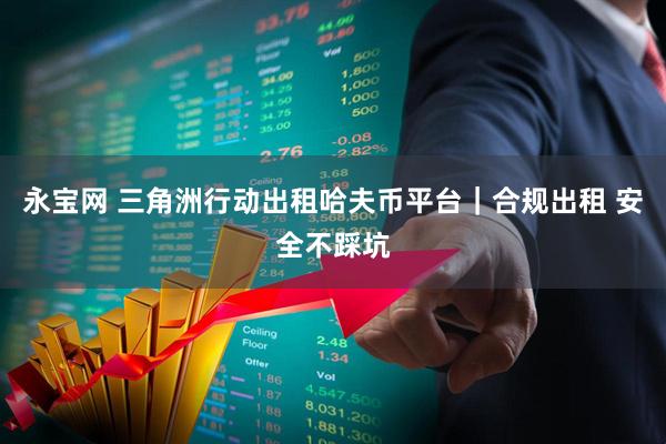 永宝网 三角洲行动出租哈夫币平台｜合规出租 安全不踩坑